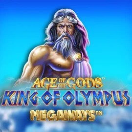 Age Of The Gods: King of Olympus Megaways game by Origins – logo hosted on DynaBet Casino