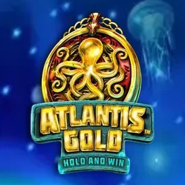 Atlantis Gold logo by SYNOT Games at DynaBet Casino