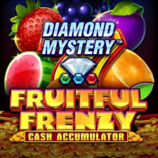 Diamond Mystery Fruitful Frenzy Cash Accumulator logo – Slots by Greentube at DynaBet Casino