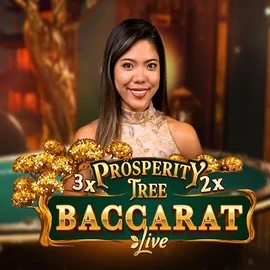 Live Casino logo of Prosperity Tree Baccarat from Evolution at DynaBet Casino